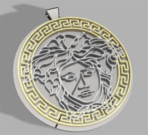 uncinetto filet medaglione versace|Versace Medallion .